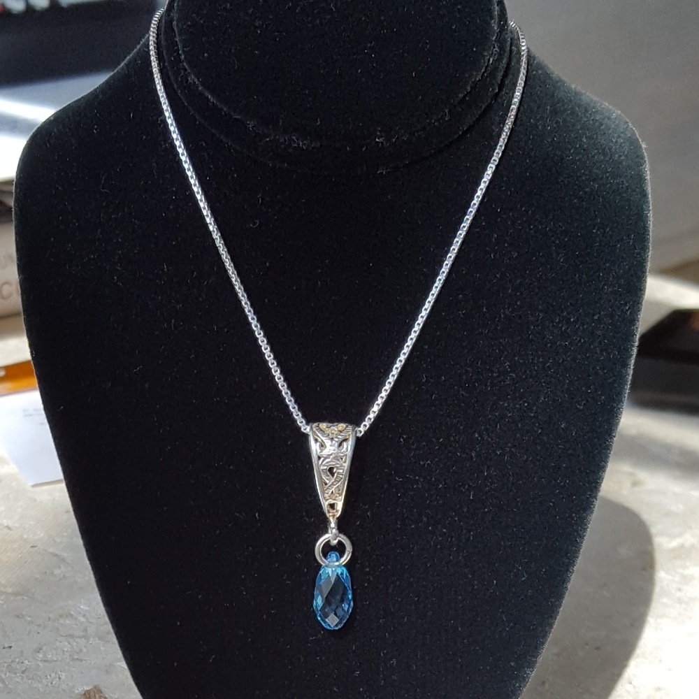 Swarovski crystal pendant necklace